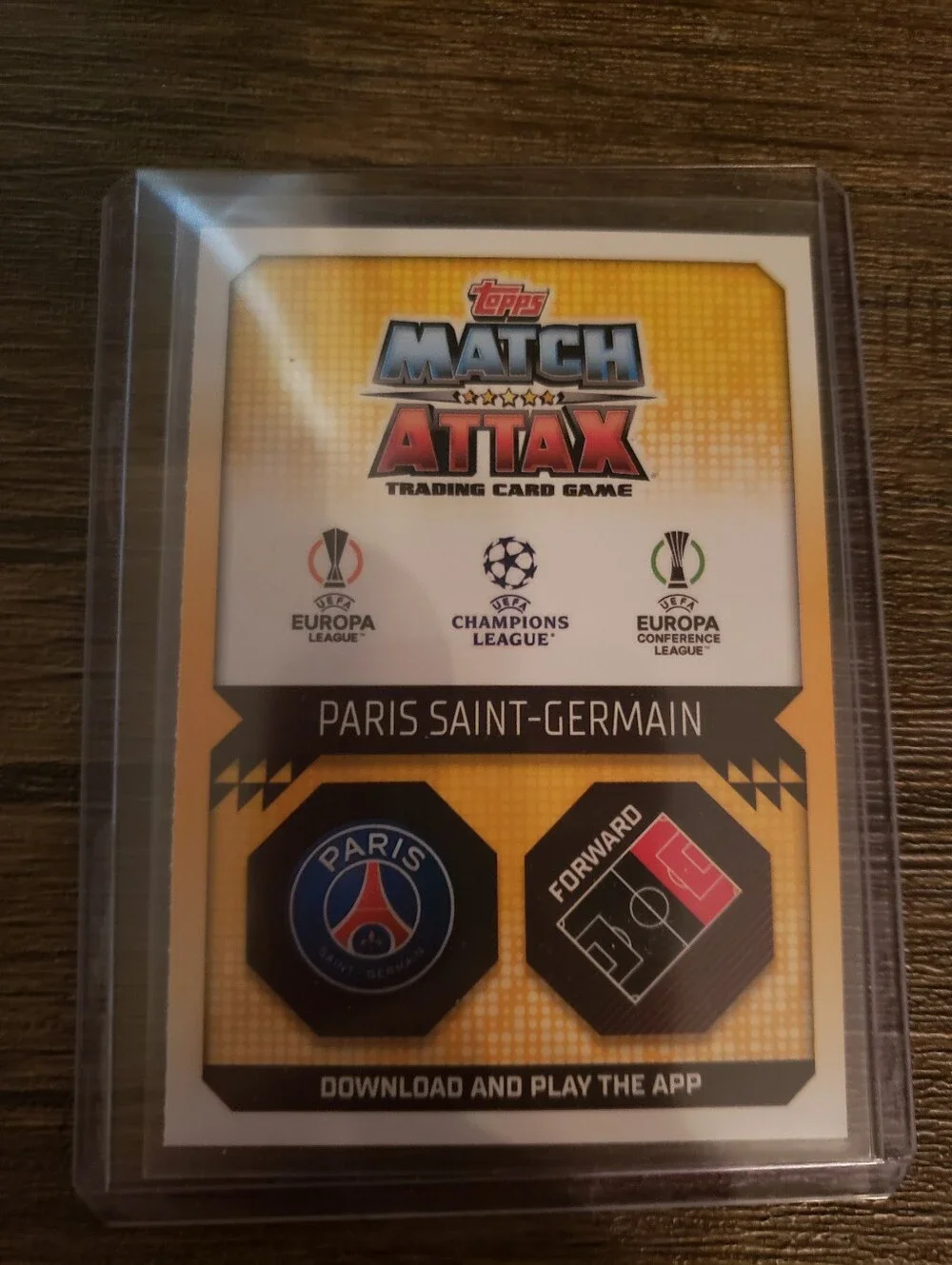 ⚽️ Topps Match Attax Kylan Mbappe Trading Card ⚽️